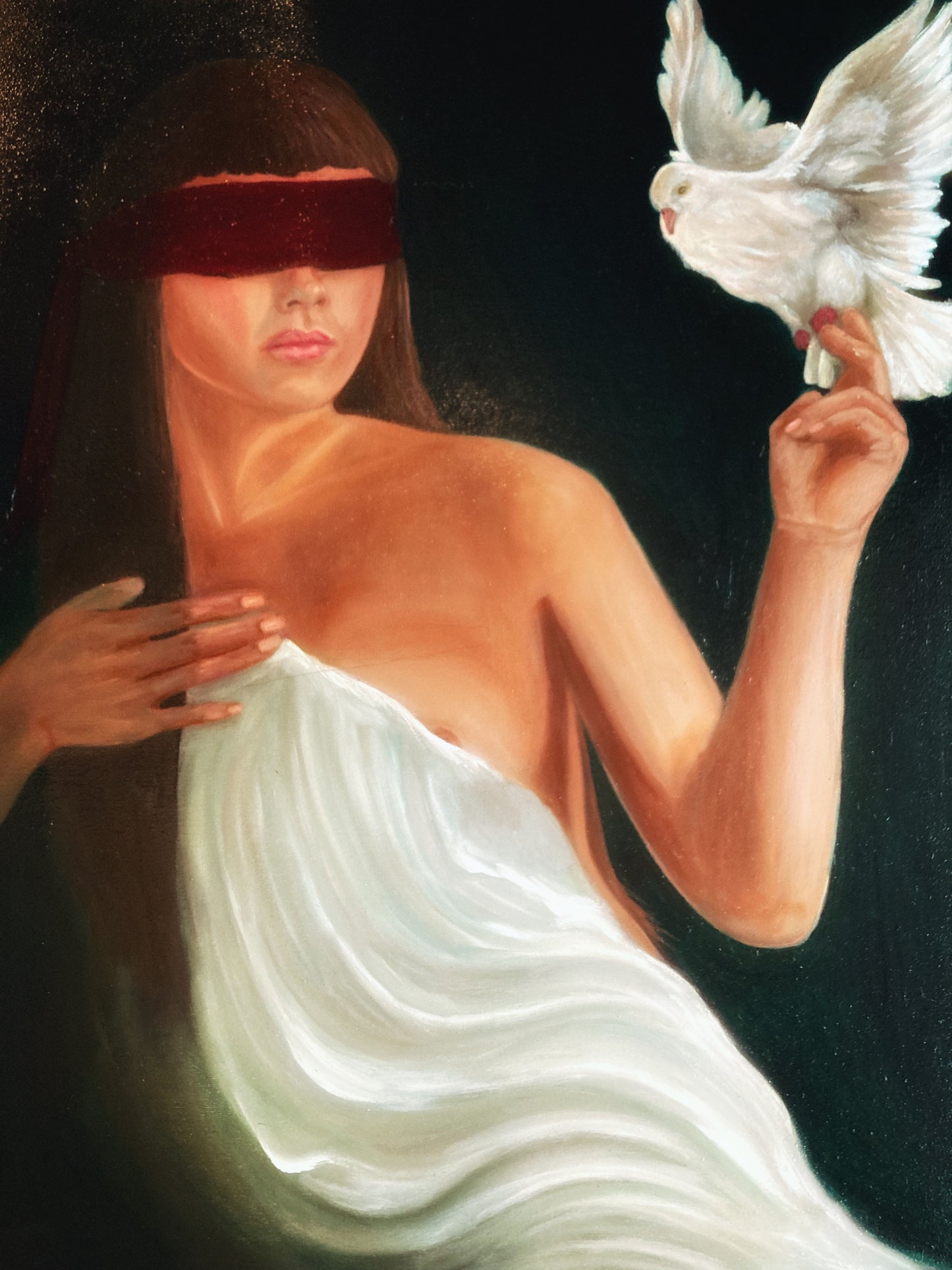 Blind Faith-Archival Glicée Canvas and Fine Art Print